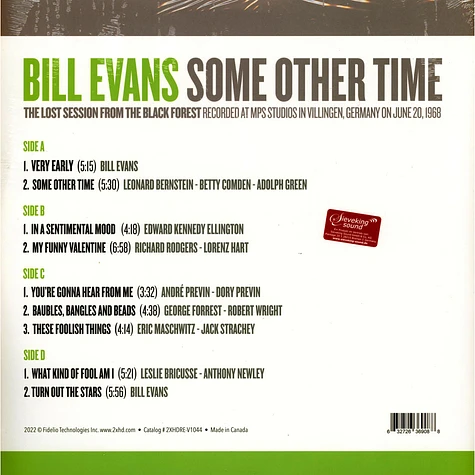 Bill Evans - Some Other Time