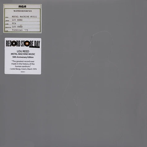 Lou Reed - Metal Machine Music 50th Anniversary White & Black