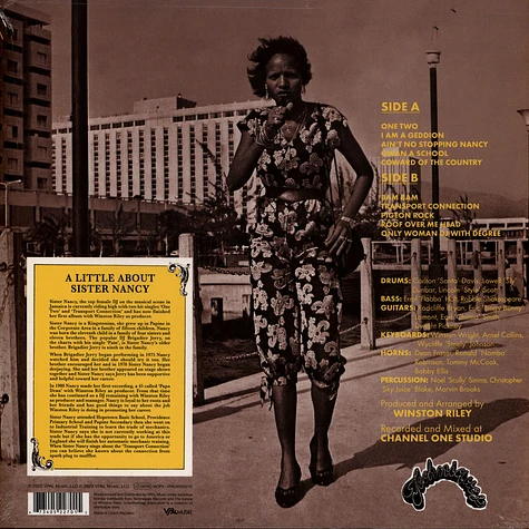 Sister Nancy - One, Two Color Vinyl Record Store Day 2025
