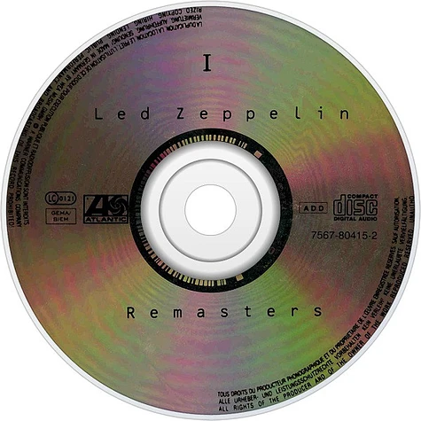 Led Zeppelin - Remasters