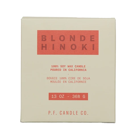 P.F. Candle Co. - Hi-Fi Collection Blonde Hinoki 13 Oz Soy Candle