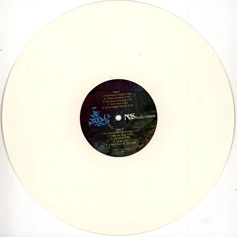 MF DOOM X Nas - Nastradoomus Volume 2 White Vinyl Edition without Sleeve