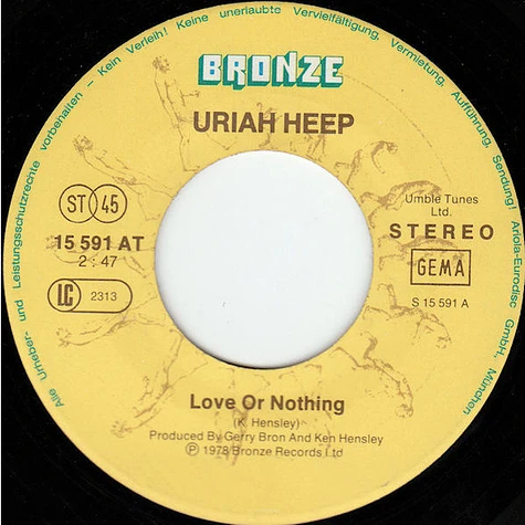 Uriah Heep - Love Or Nothing