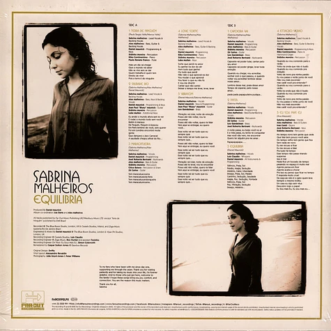Sabrina Malheiros - Equilibria Gold Colored Vinyl Edtion