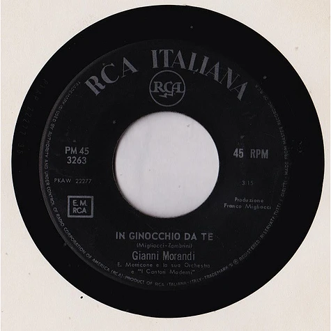 Gianni Morandi - In Ginocchio Da Te