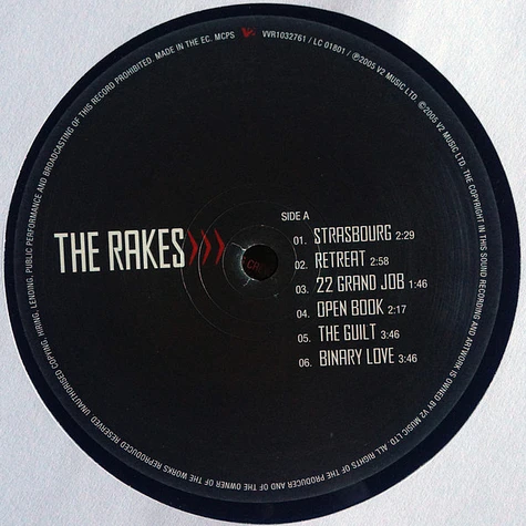 The Rakes - Capture / Release