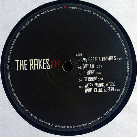 The Rakes - Capture / Release