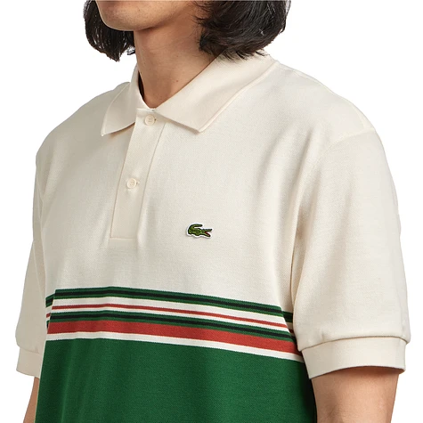 Lacoste - French Made Striped Polo