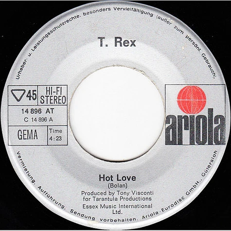 T. Rex - Hot Love