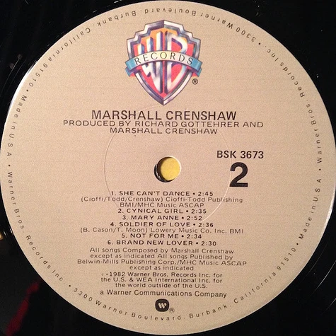 Marshall Crenshaw - Marshall Crenshaw