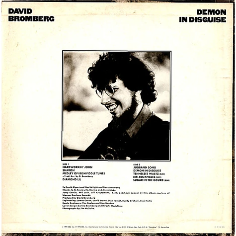 David Bromberg - Demon In Disguise