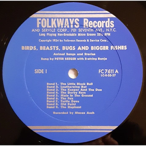 Pete Seeger - Birds, Beasts, Bugs & Bigger Fishes