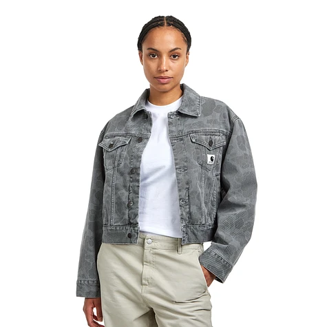 Carhartt WIP - W' Duck Orell Jacket "Maitland Camo Duck" Denim, 13.5 oz