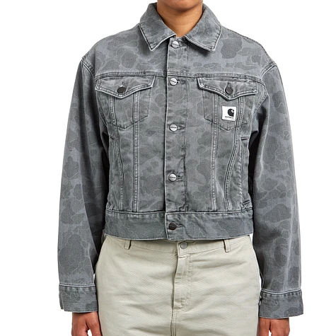 Carhartt WIP - W' Duck Orell Jacket "Maitland Camo Duck" Denim, 13.5 oz