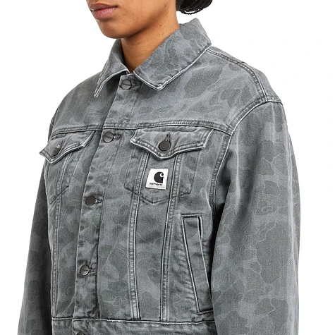 Carhartt WIP - W' Duck Orell Jacket "Maitland Camo Duck" Denim, 13.5 oz