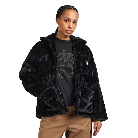 Carhartt WIP - W' Olney Michigan Coat (Black) | HHV