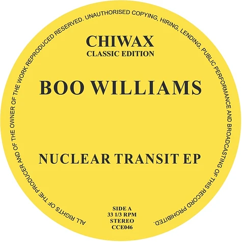 Boo Williams - Nuclear Transit EP