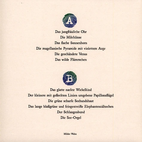 Brannten Schnüre - Muschelsammlung 2025 Repress