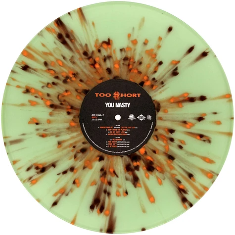 Too Short - You Nasty Opaque Green w/ Black & Orange Splatter Vinyl Edition