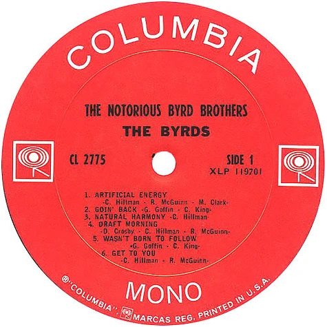 The Byrds - The Notorious Byrd Brothers