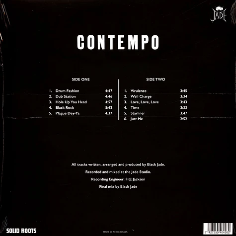 欧LP Black Jade Contempo SOR004 Solid Roots EU /00240 Black Jade - Contempo - Vinyl LP - 1975 - EU - Reissue | HHV