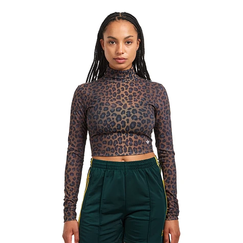 adidas - Leopard Long Sleeve Tee