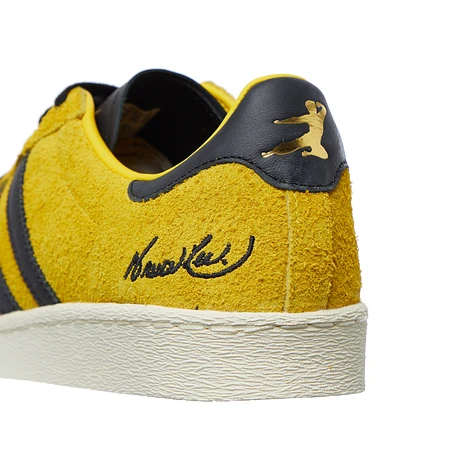 adidas gazelle silver green womens adidas Jabbar Lo x Bruce Lee Shoes - Men's - Beige / Core Black / White main image 1