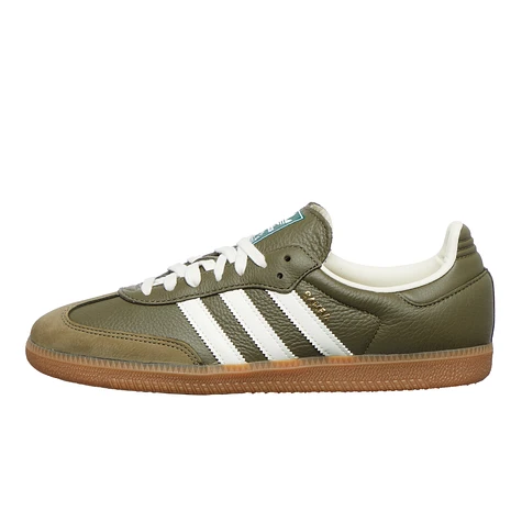 adidas Samba OG (Medium Dark Khaki Off White Gum4) HHV