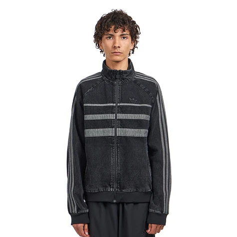 adidas Adicolor First Black Denim Track Top (True Black Denim) HHV