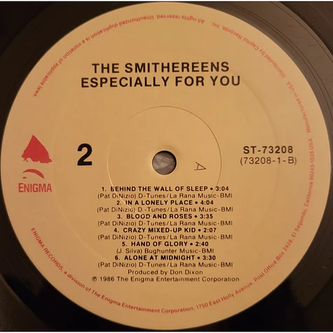 The Smithereens - Especially For You