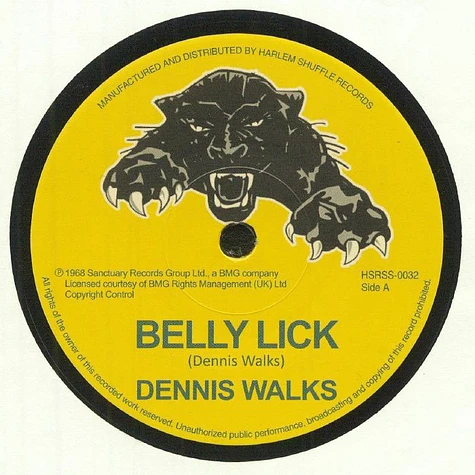 Dennis Walks / Drumbago & The Blenders - Belly Lick / The Game