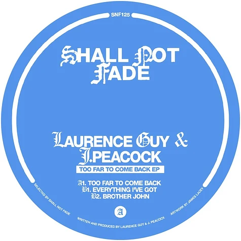 Laurence Guy & J. Peacock - Too Far To Come Back EP