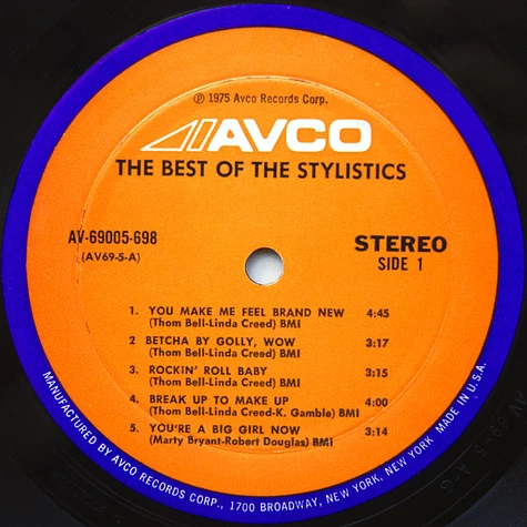 The Stylistics - The Best Of The Stylistics