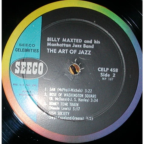 Billy Maxted's Manhattan Jazz Band - The Art Of Jazz