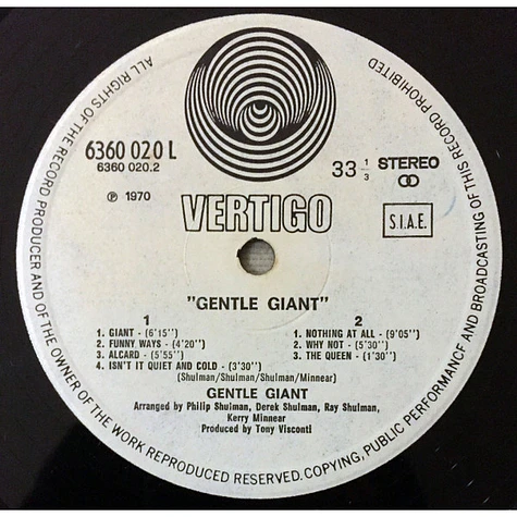 Gentle Giant - Gentle Giant