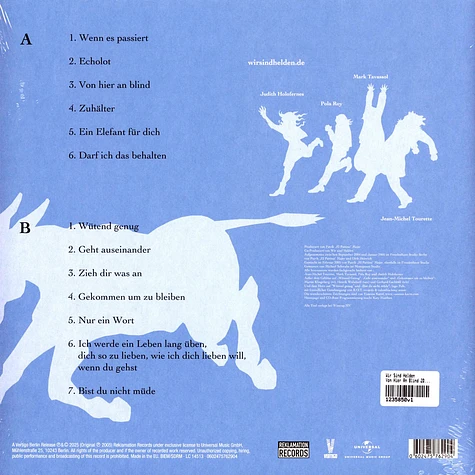 Wir Sind Helden - Von Hier An Blind 20th Anniversary Picture Disc Edition