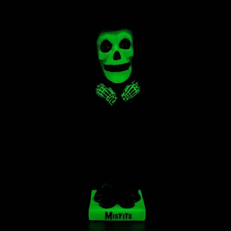 Throbbleheads - Misfits - "Earth A.D." Fiend Glow-In-The-Dark Throbblehead