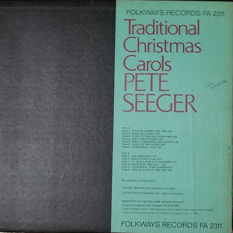 Pete Seeger - Traditional Christmas Carols