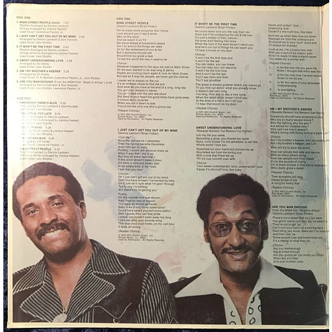 Four Tops - Main Street People