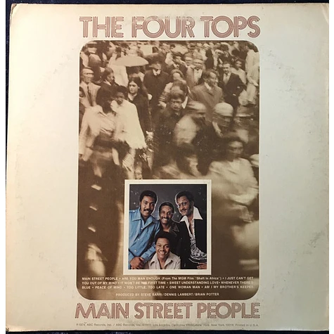 Four Tops - Main Street People