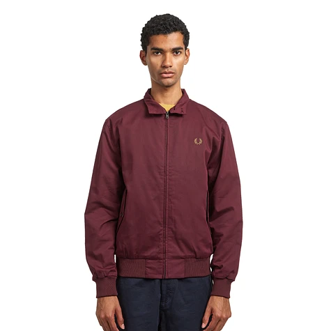 Fred Perry Classic Harrington Jacket (Oxblood) HHV