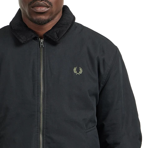 Fred Perry - The Caban Jacket (Black) | HHV