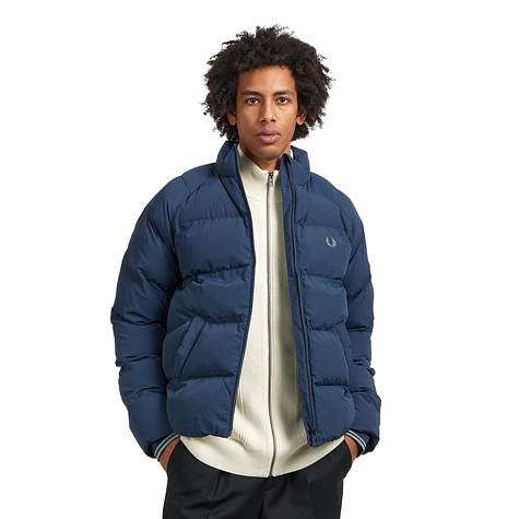 ジャケット・アウター FRED PERRY Raglan Sleeve Padded Jacket Fred Perry - Raglan Sleeve Padded Jacket (Dark Airforce) | HHV
