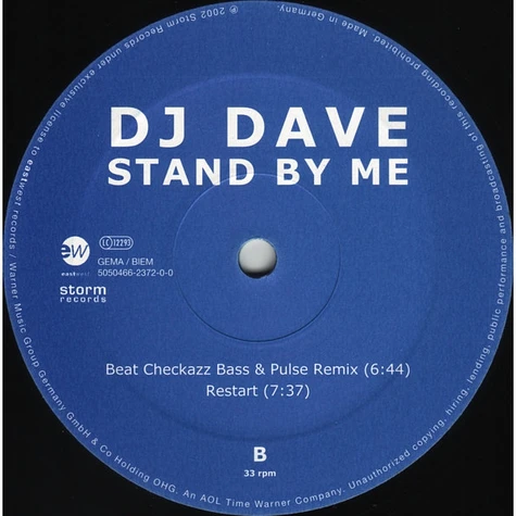 DJ Dave - Stand By Me