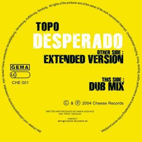 Topo - Desperado