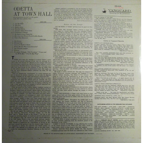 Odetta - At Town Hall