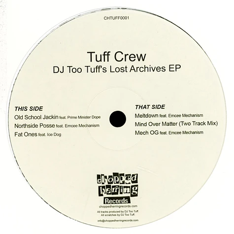 Tuff Crew - DJ Too Tuff's Lost Archives EP