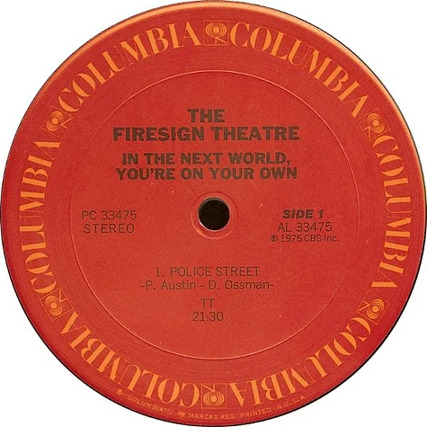 The Firesign Theatre - In The Next World, You're On Your Own