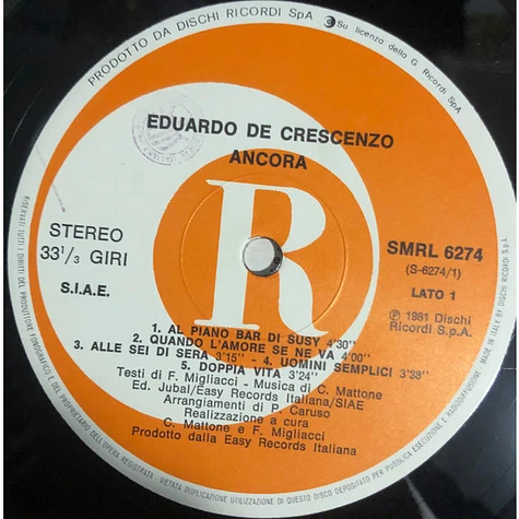 Eduardo De Crescenzo - Ancora