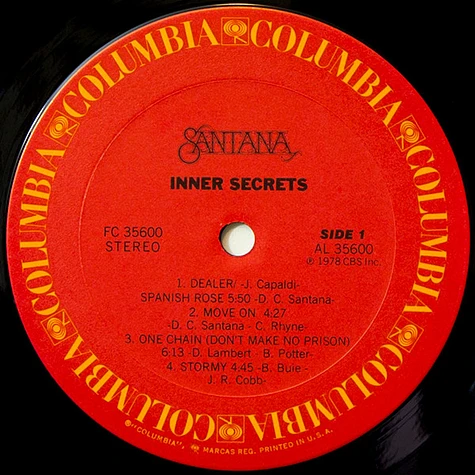 Santana - Inner Secrets